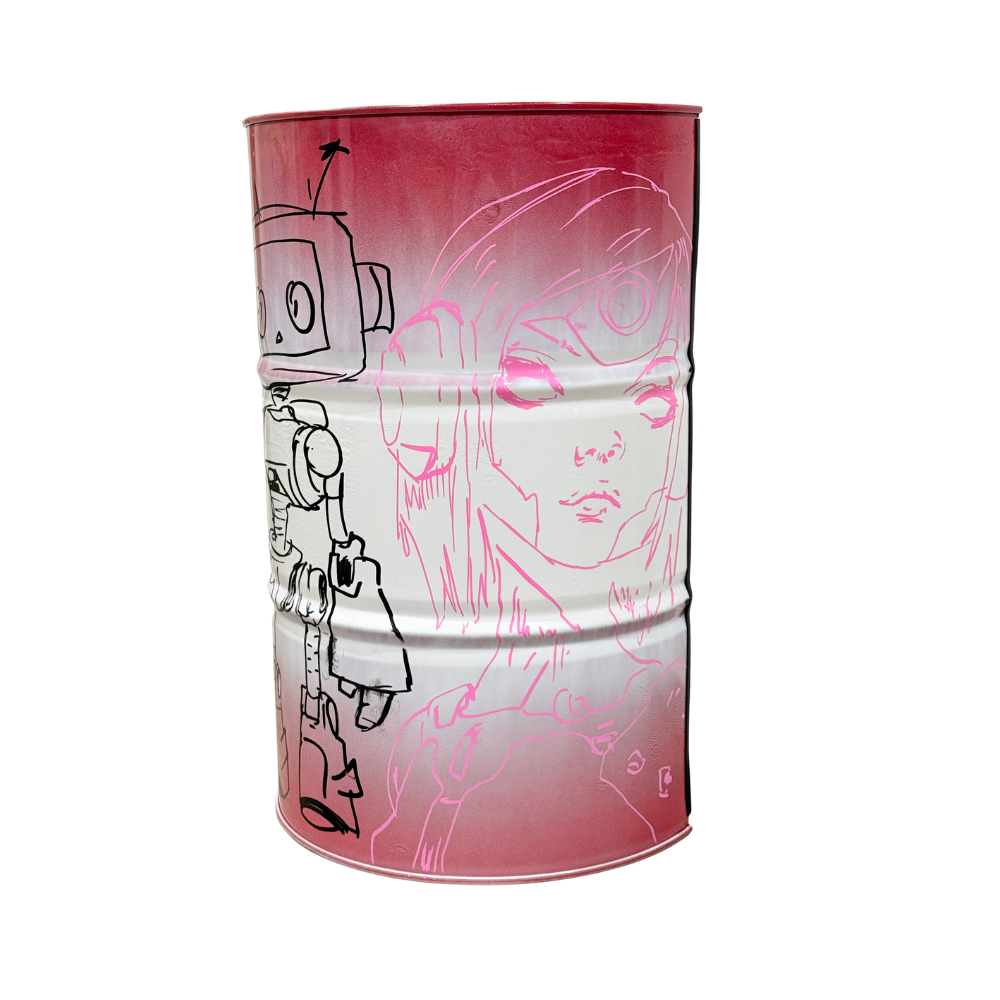 Half Barrel Bar #1